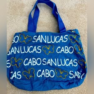 Cabo San Lucas tote bag. Used. Bought in Cabo San Lucas.